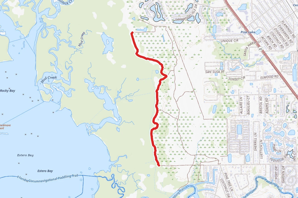 Estero River Scrub Trails