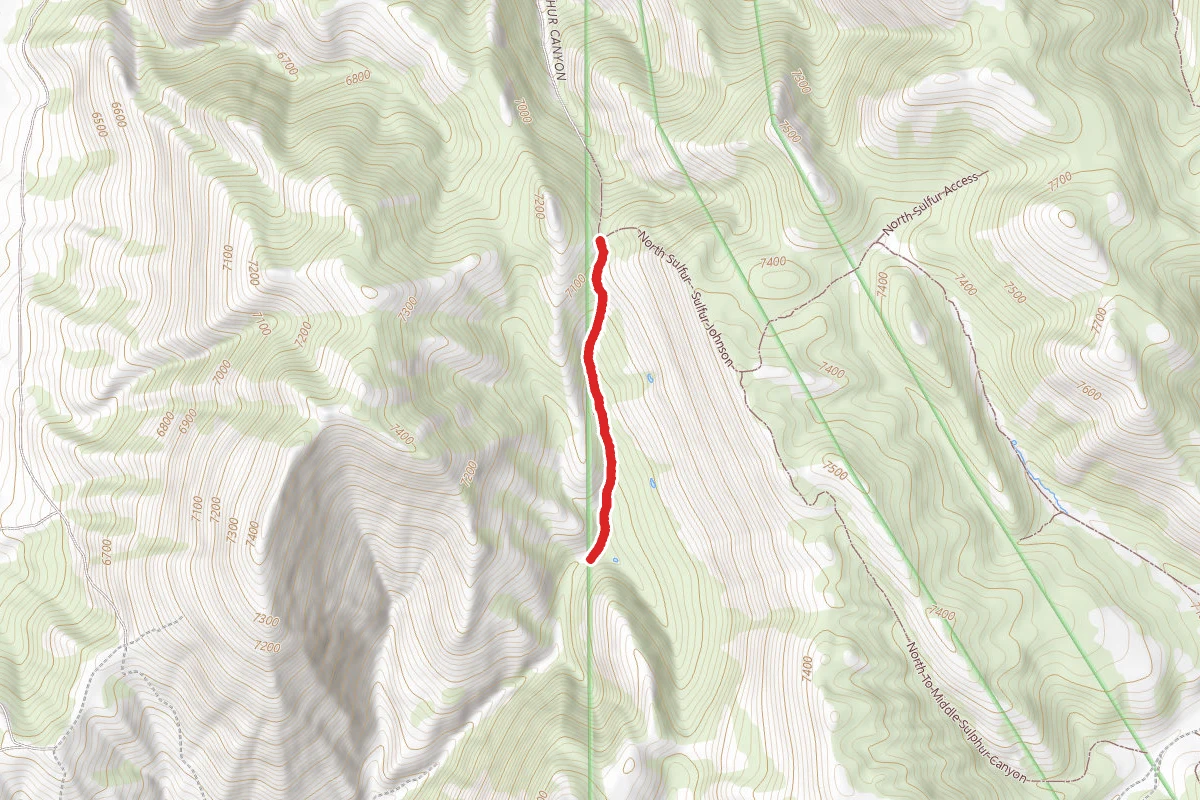 North Sulphur Canyon