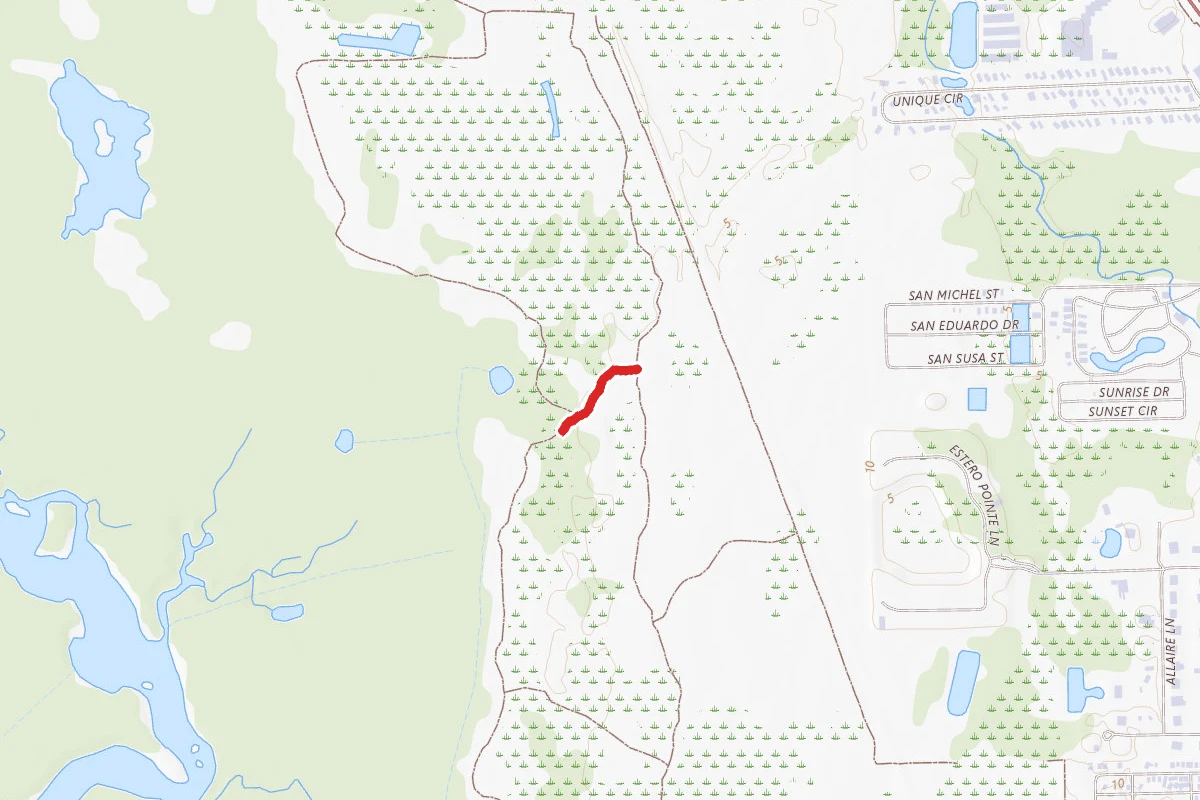 Estero River Scrub Trails