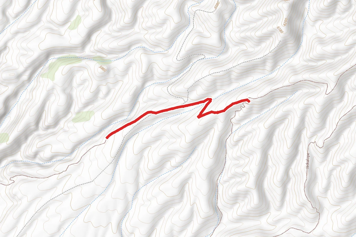Jackalope route map