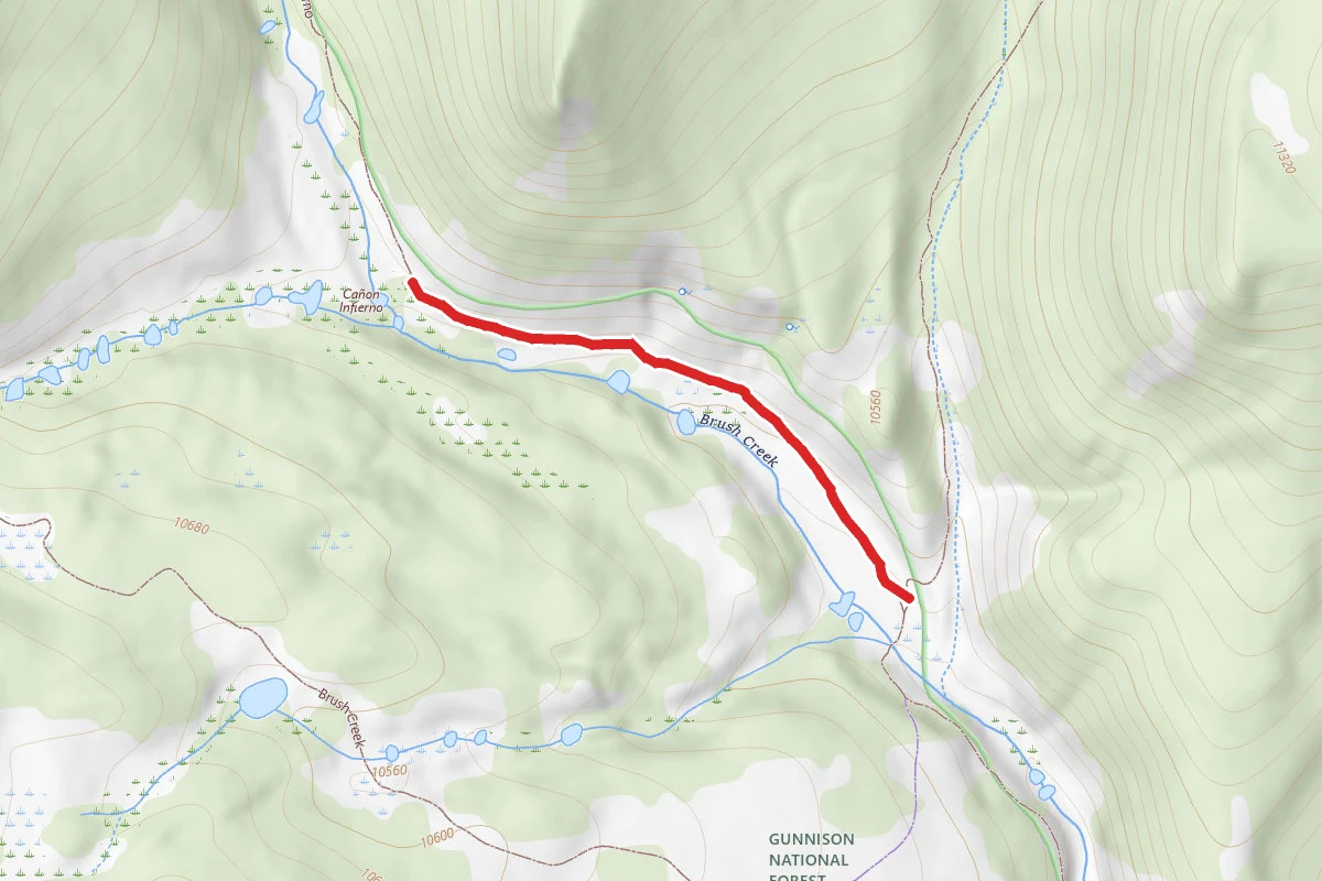 Canyon Infierno Trail