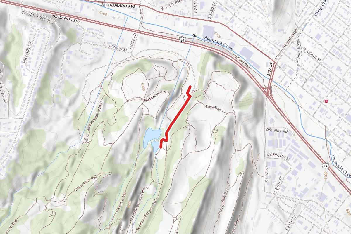 Quarry via Red Rock Canyon Trail