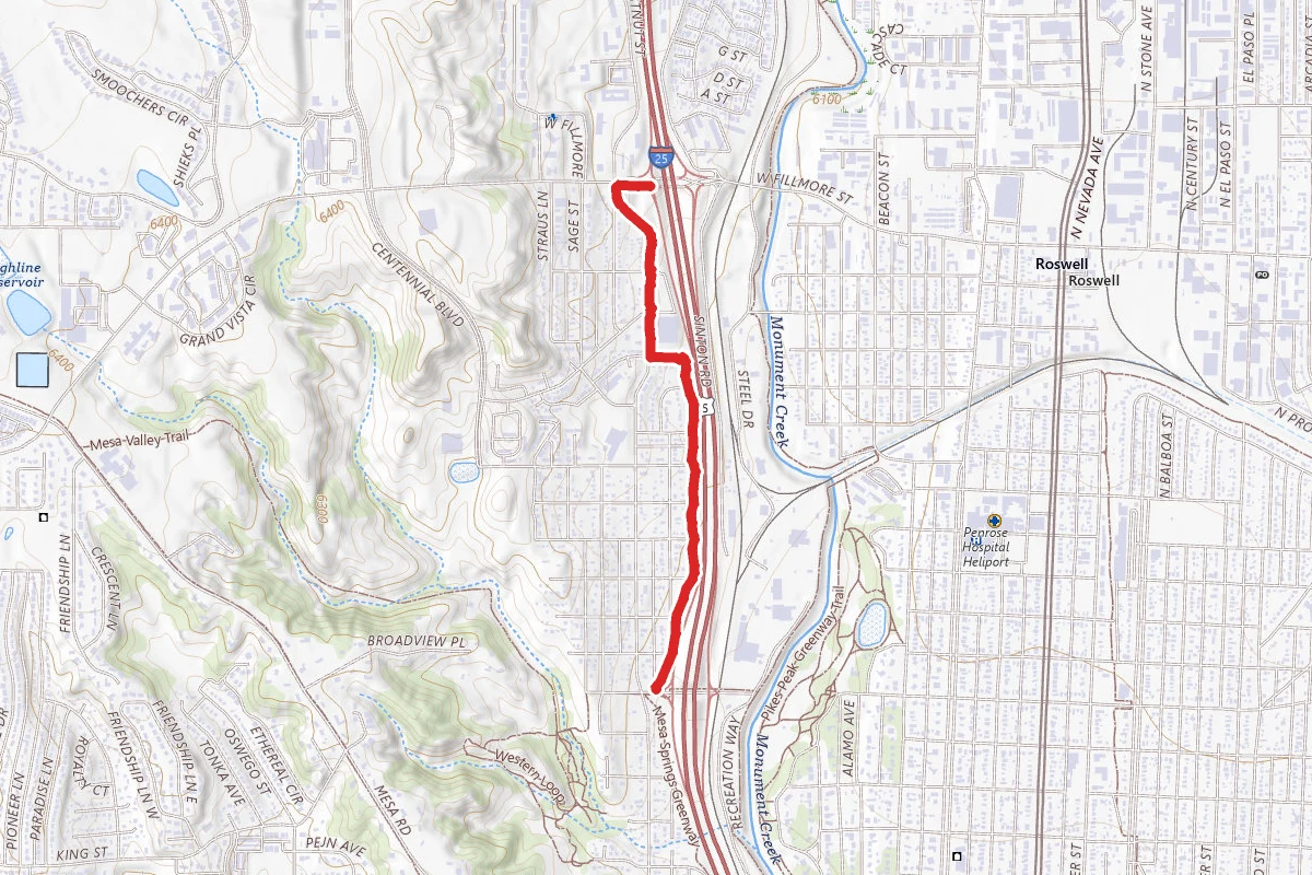 Mesa Springs Greenway