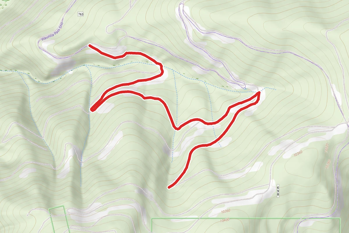 Waunita Pass Trail