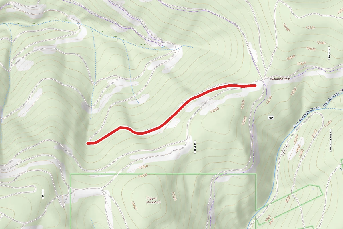 Waunita Pass Trail