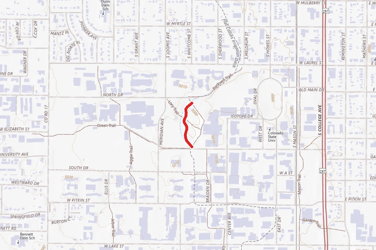 Campus Loop: Mountain Side