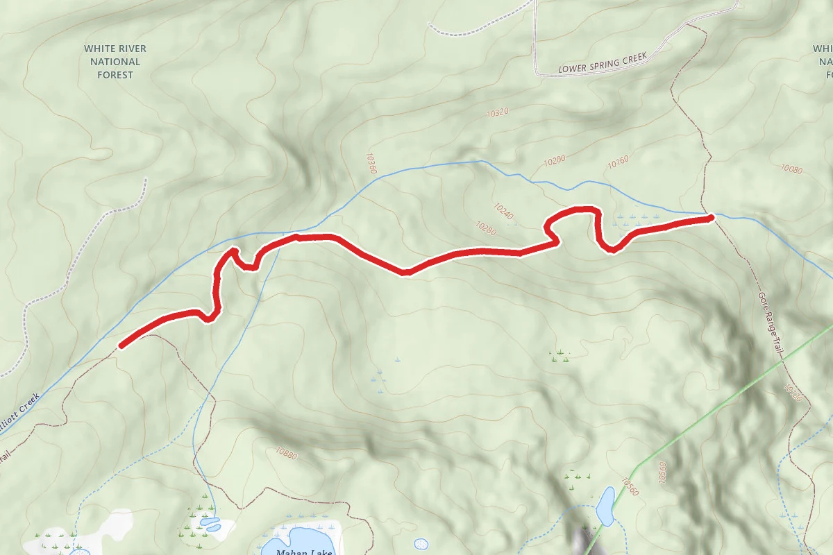 North Fork Elliott Creek Trail