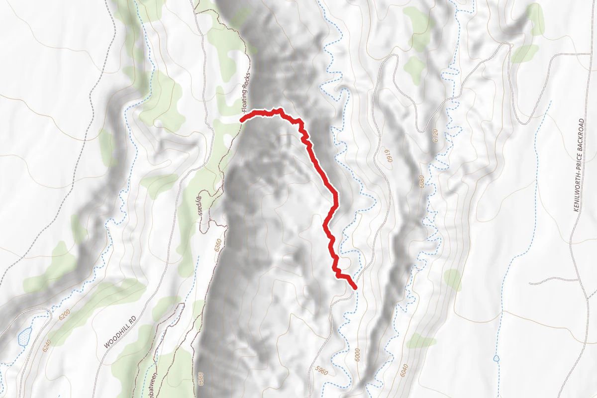 Bomberella route map
