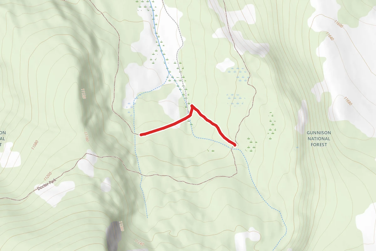 Matchless Trail route map