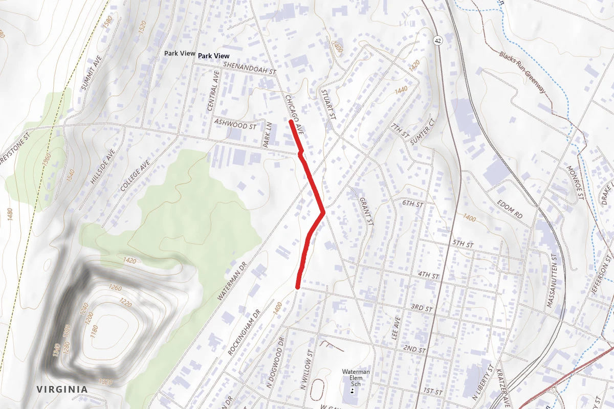 City of Harrisonburg Shared-Use Path
