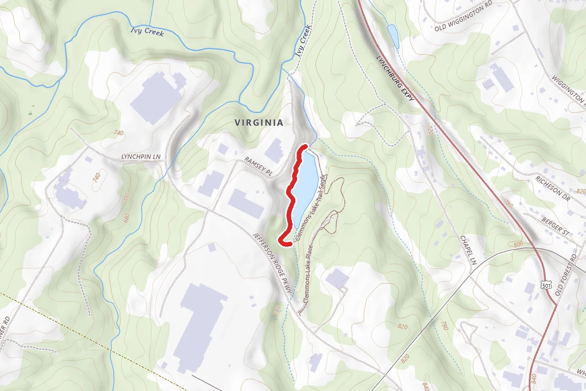 Clemmons Lake Trail Seg4
