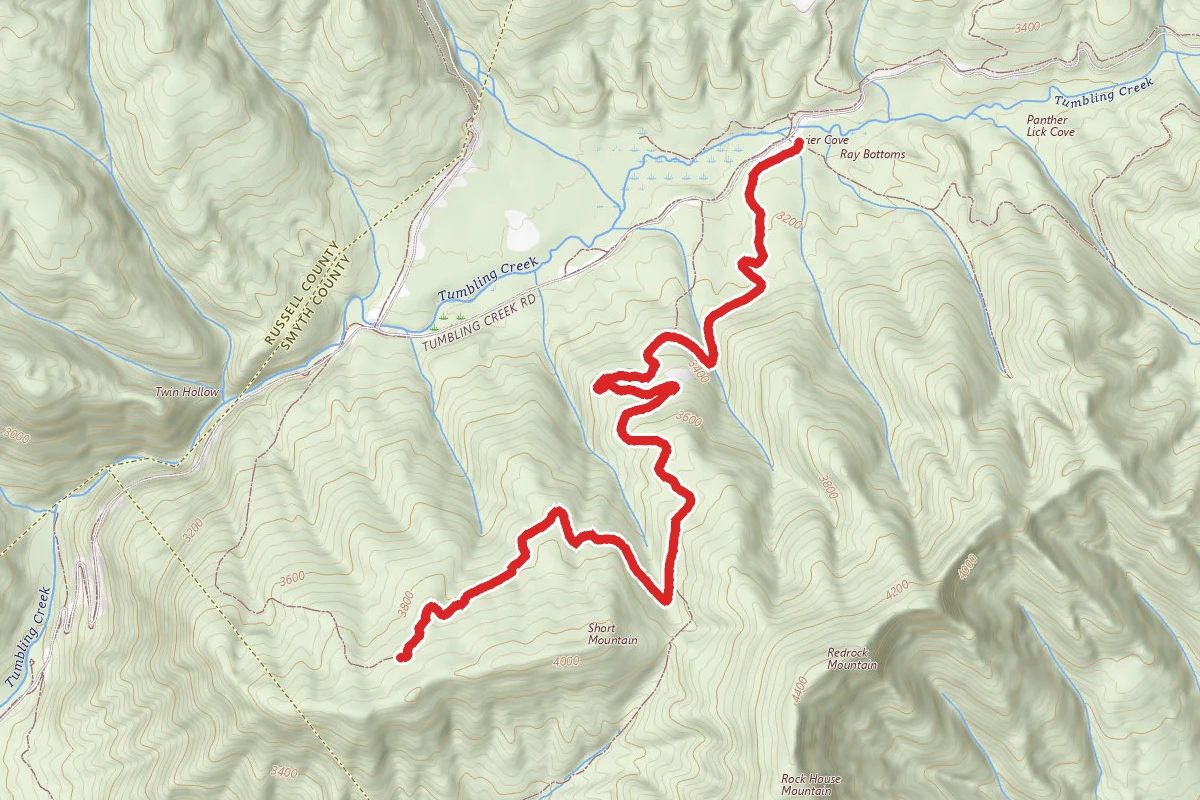 Clinch Mountain Wma Trail