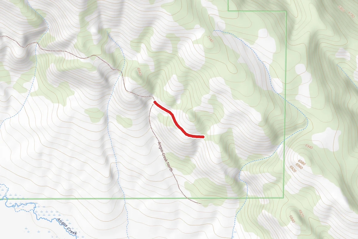 Angus Creek North Spur