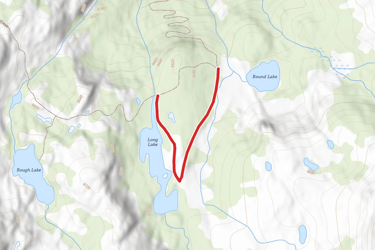 Long Lake Cutoff Trail