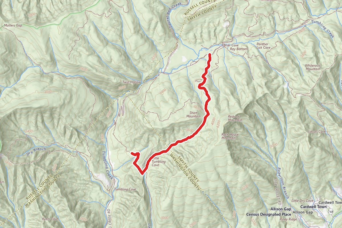 Clinch Mountain Wma Trail