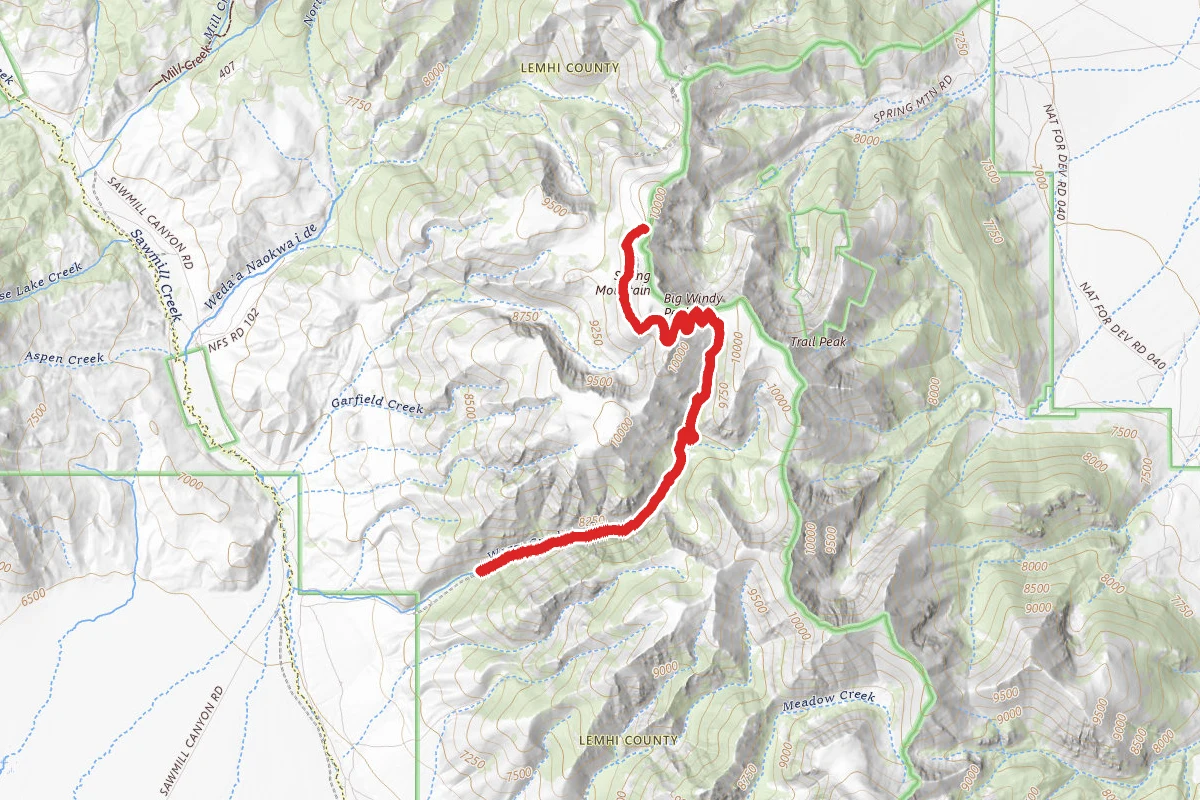 Warm Creek Trail