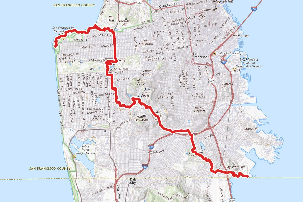San Francisco Crosstown Trail