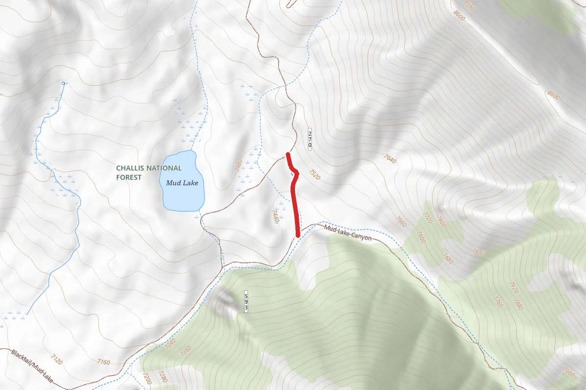 Mud Lake Cutoff