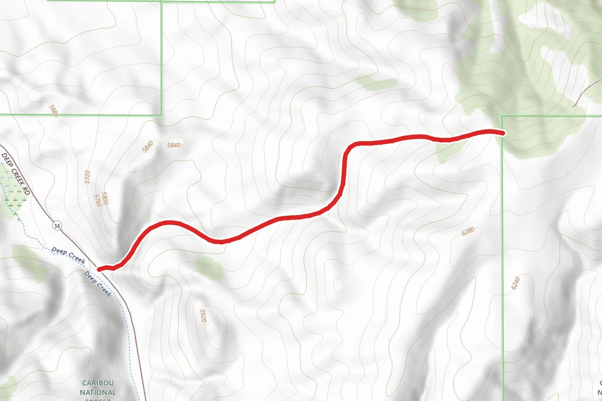 Deep Creek to Ruben Hollow