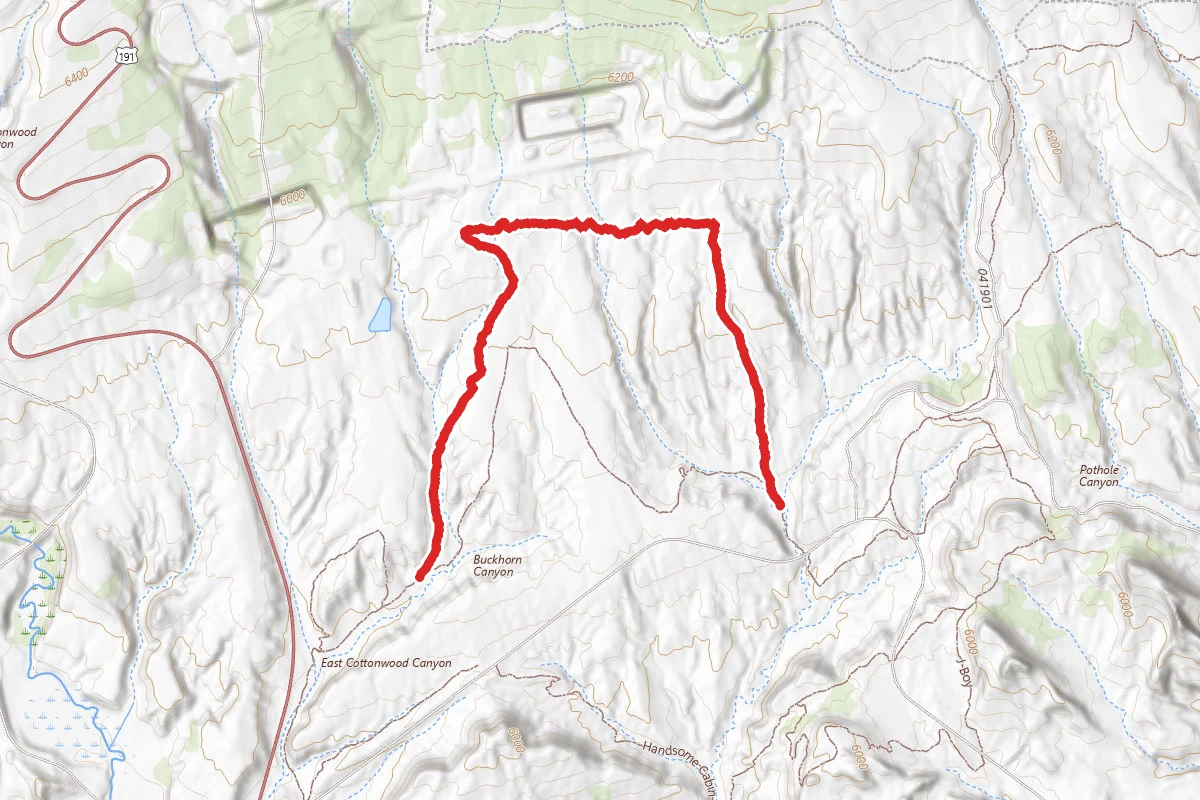 Jazz/Chromoly route map