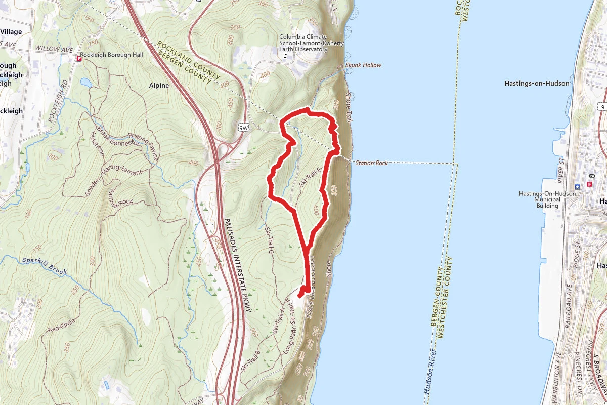 Palisades Long Path Loop