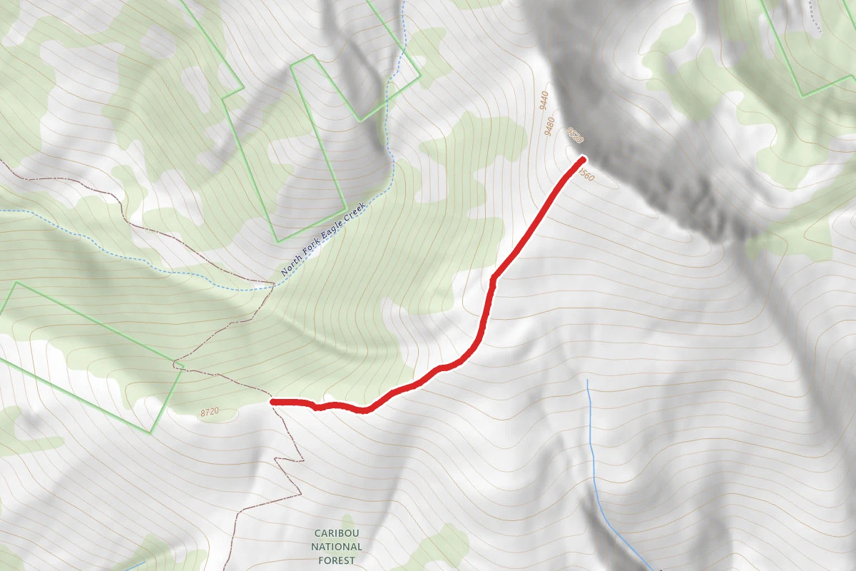 Caribou Mountain Mine Trail