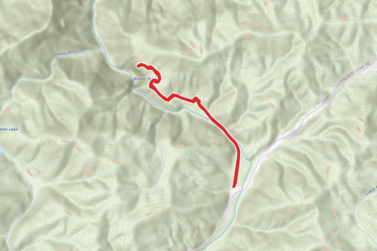Bradley Falls Overlook Trail