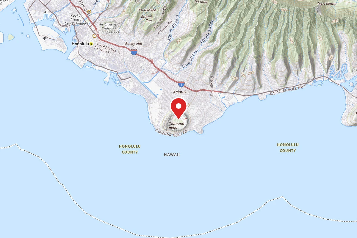 Diamond Head Summit Trail (Lēʻahi)