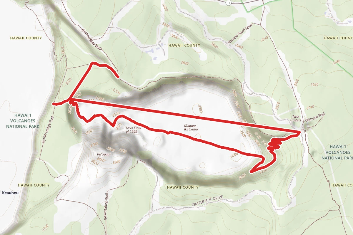 Kīlauea Iki Trail