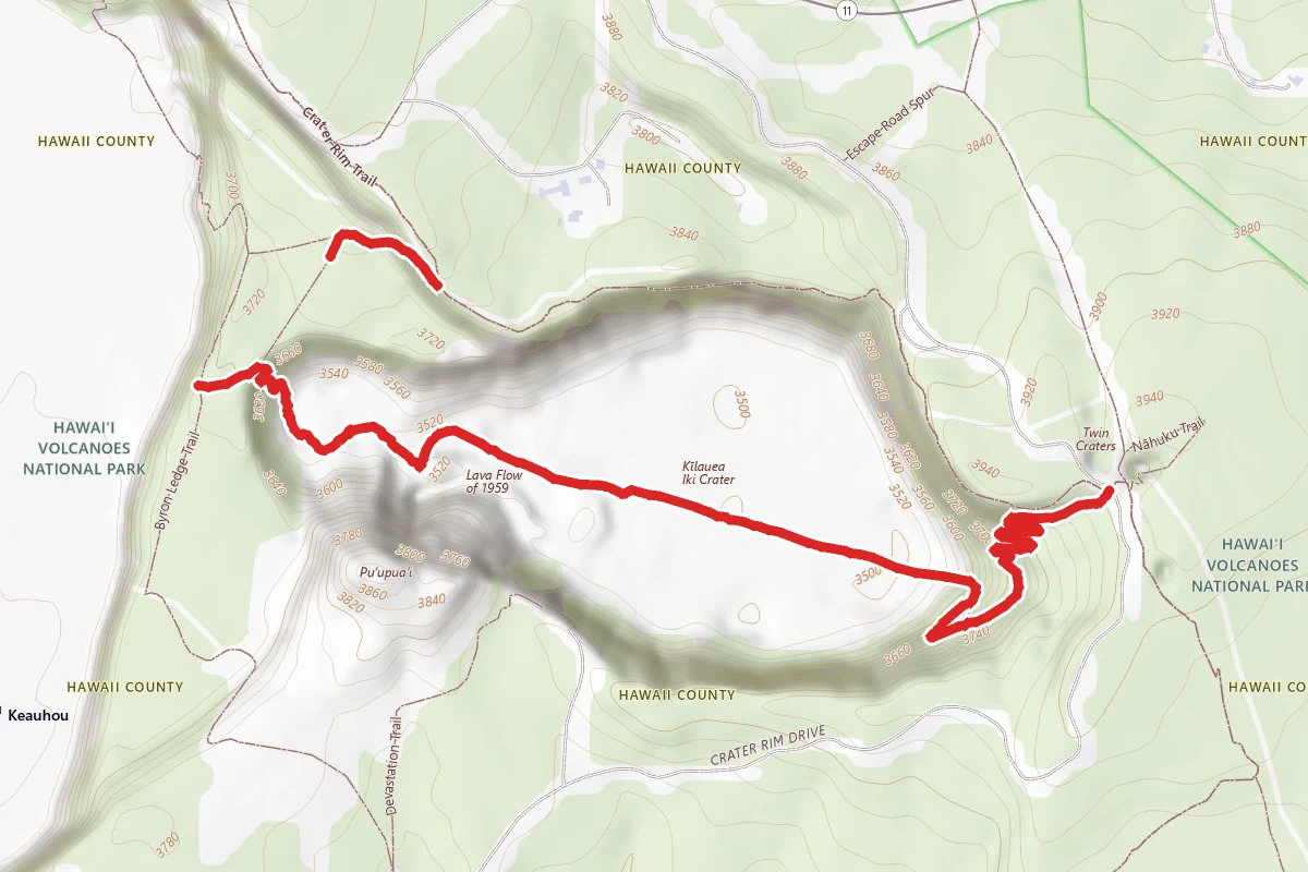 Kīlauea Iki Trail