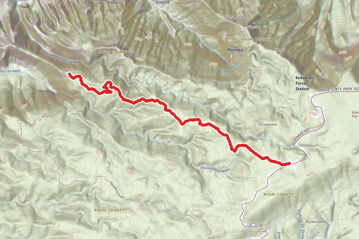 Awaʻawapuhi Trail