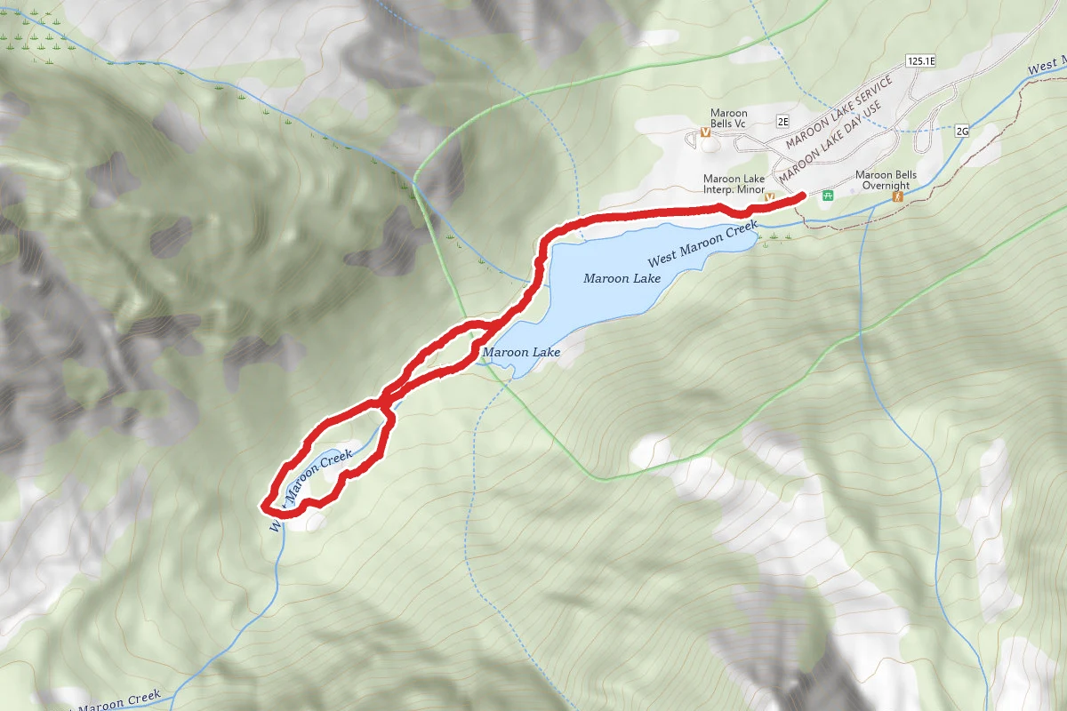 Maroon Lake Scenic Trail