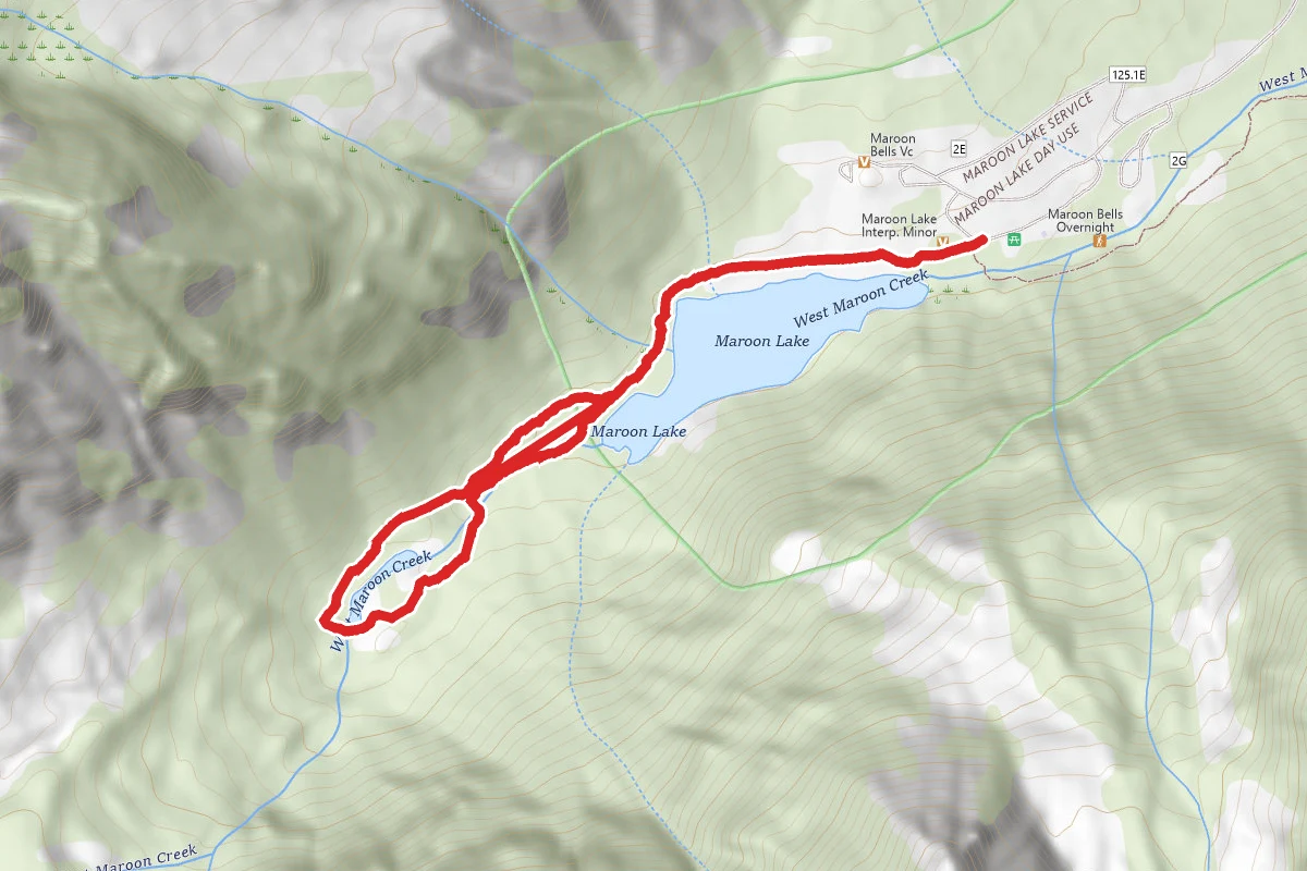 Maroon Lake Scenic Trail