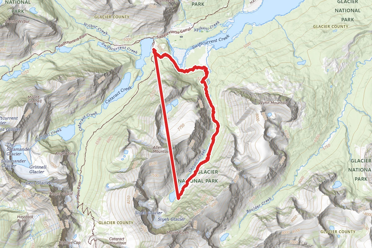 Cracker Lake Trail