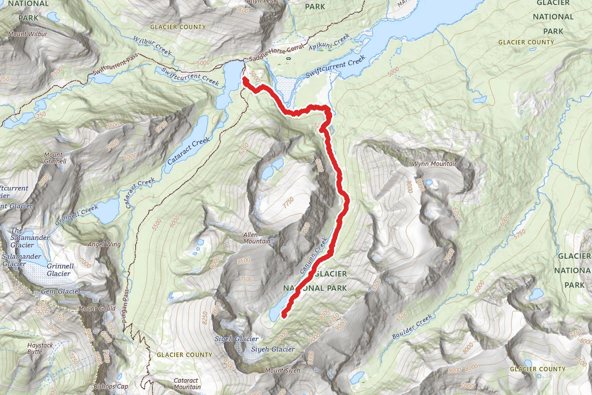 Cracker Lake Trail