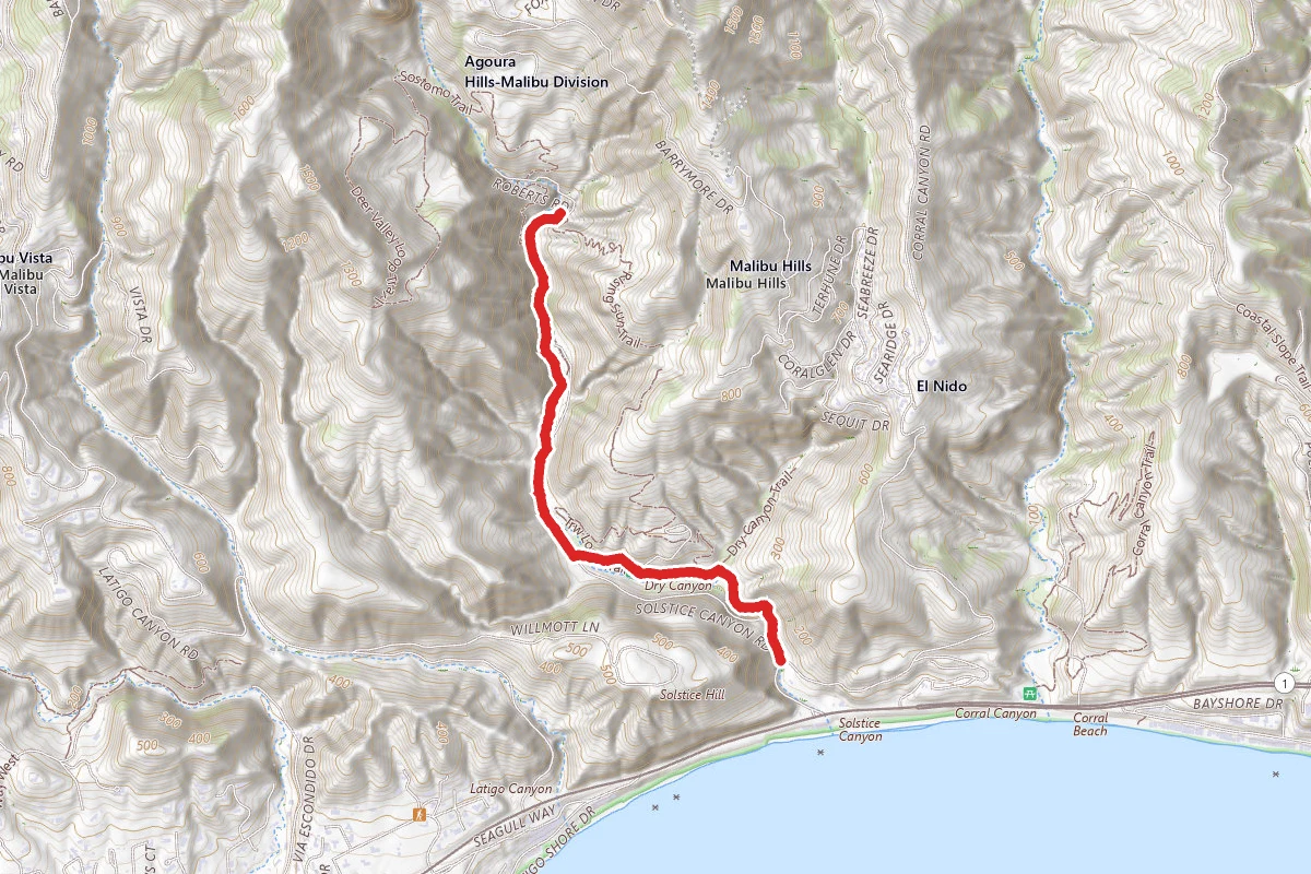 Solstice Canyon Trail