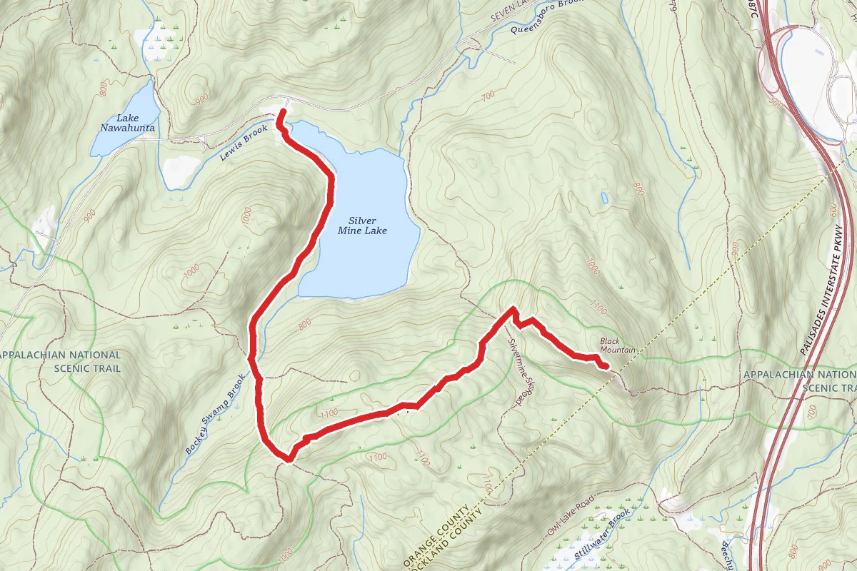 Black Mountain via Menomine Trail