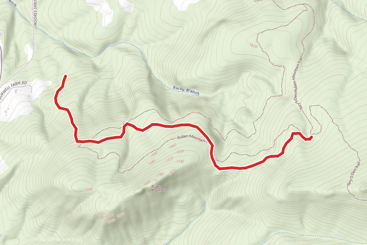 Ruben Mountain Trail