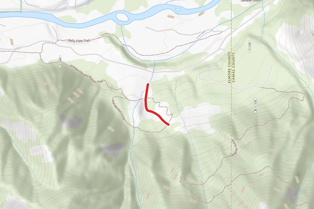 Ponderosa Loop Shortcut