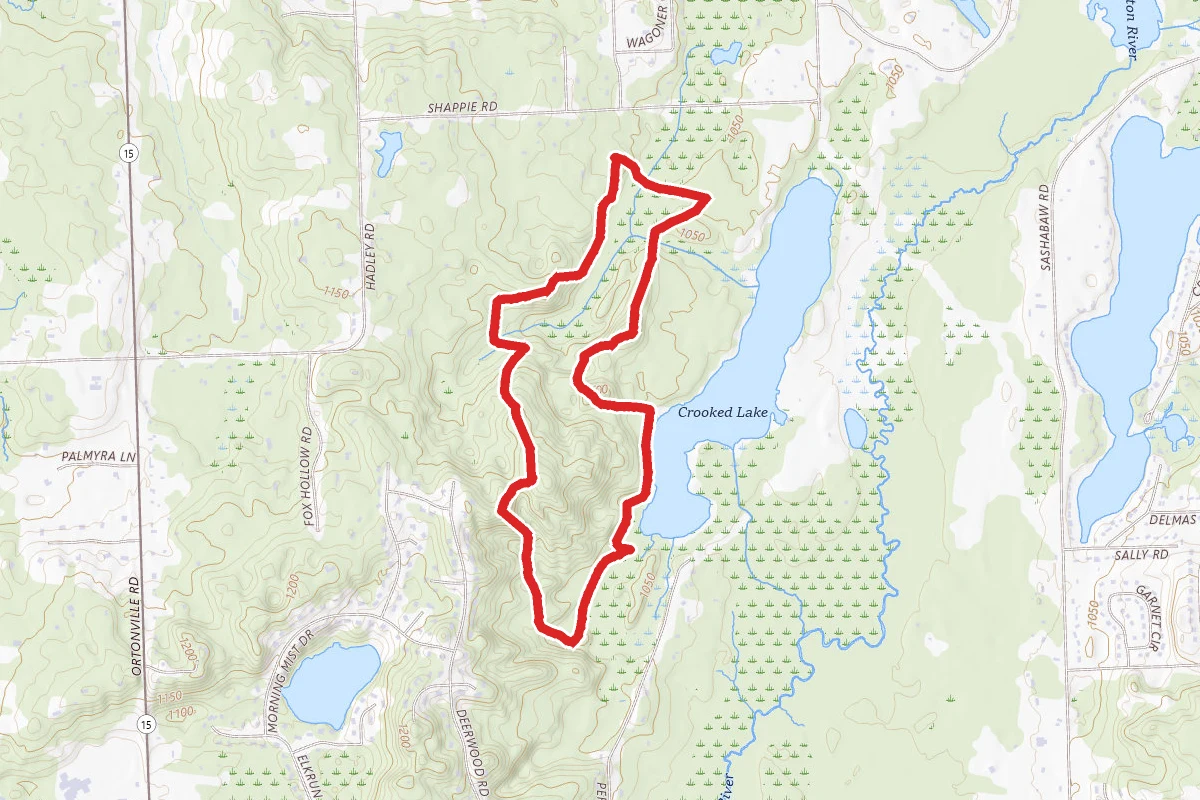 Lakeshore and Springlake Trails
