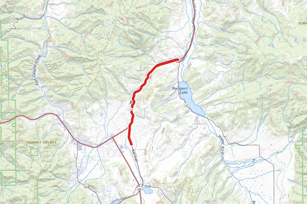 Historic Union Pacific Rail Trail