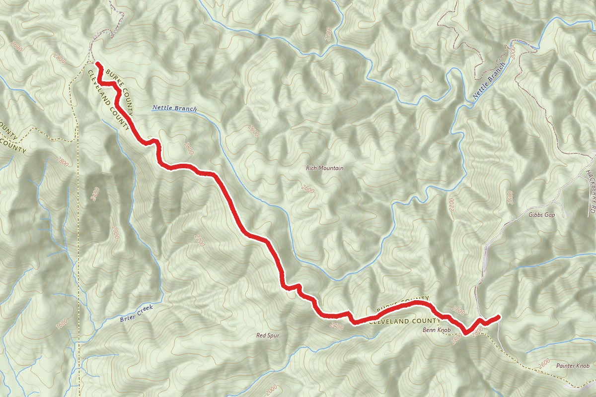 Benn Knob Trail