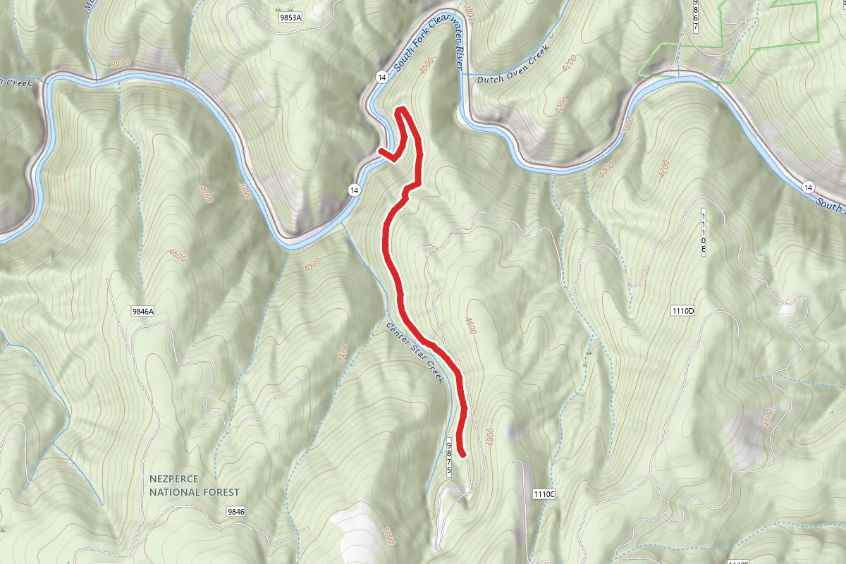 Center Star Mine Road