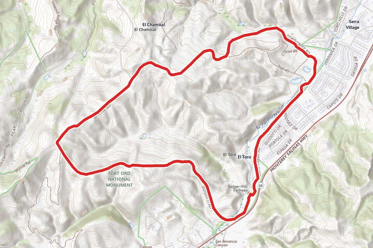Fort Ord-Laguna Seca Trail
