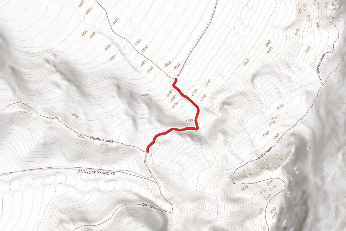 Junction Trail route map