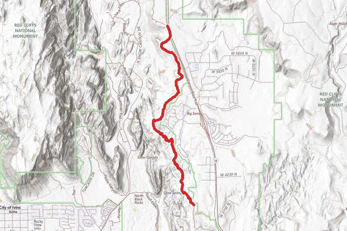 Gila route map
