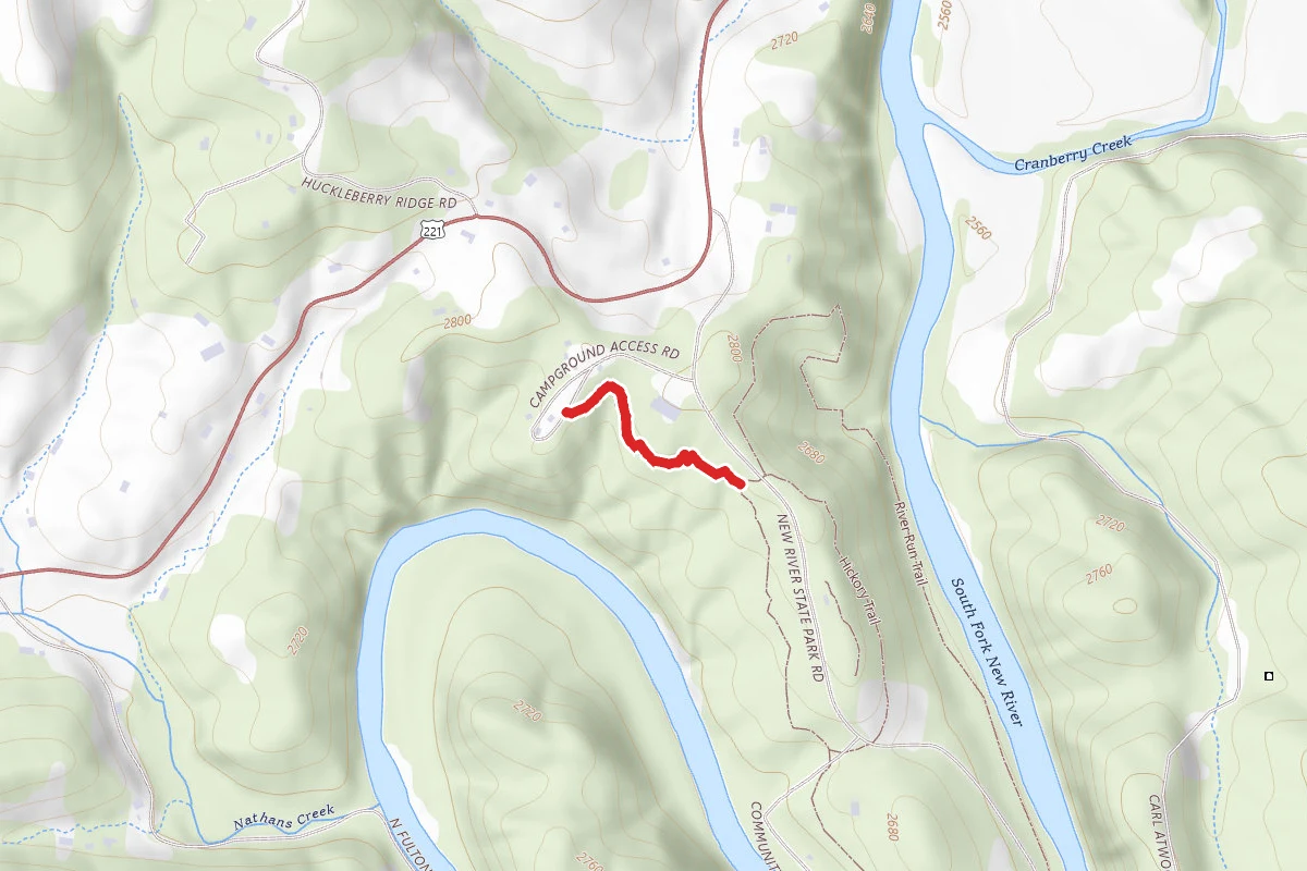 Campground Spur Trail