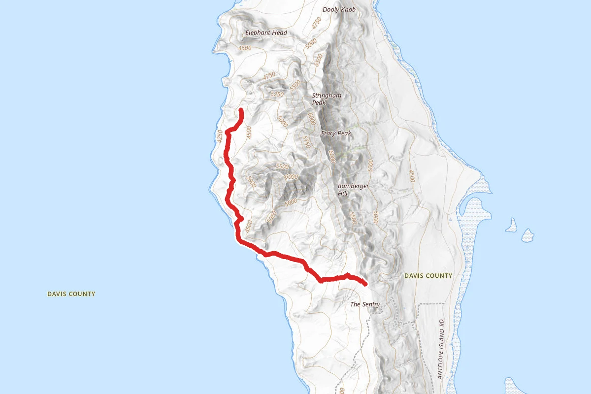 Buffalo Scaffold Trail