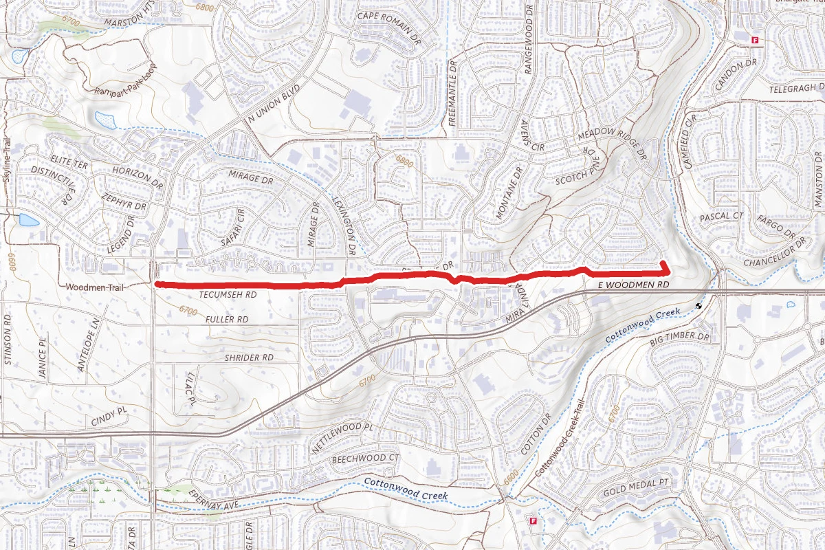 Woodmen Trail