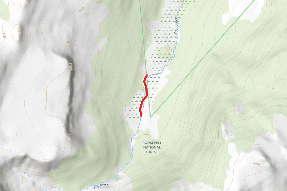 Trap Park Trail route map